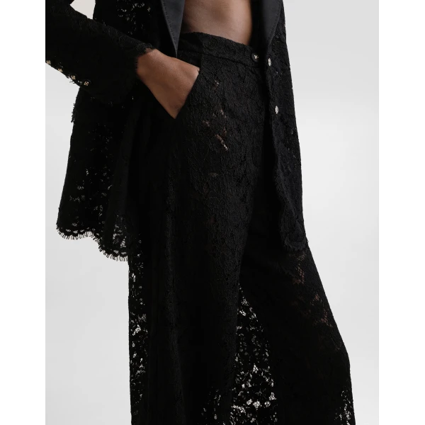 Dolce & Gabbana Cordonetto lace trousers, view 2