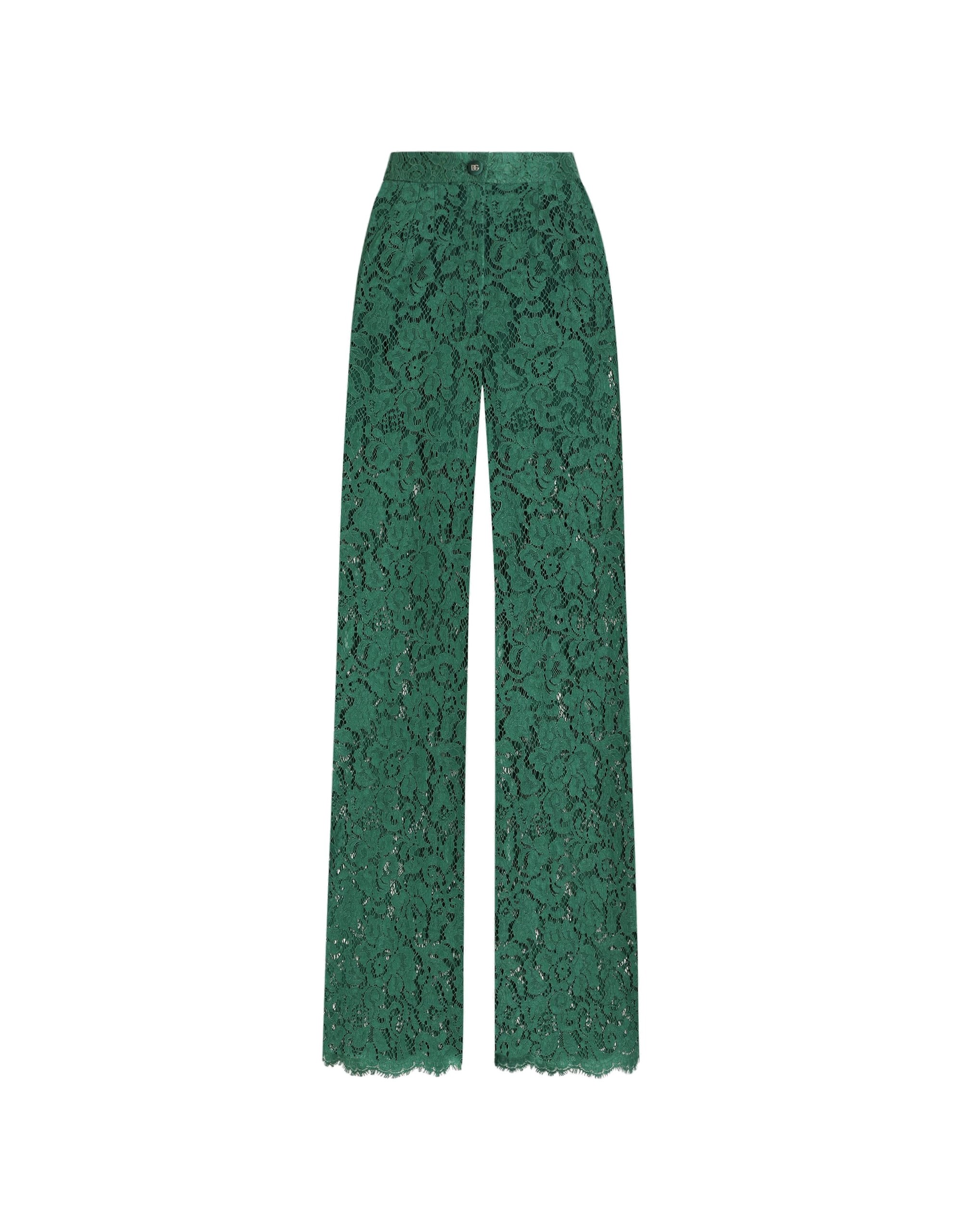 Dolce & Gabbana Cordonetto lace trousers