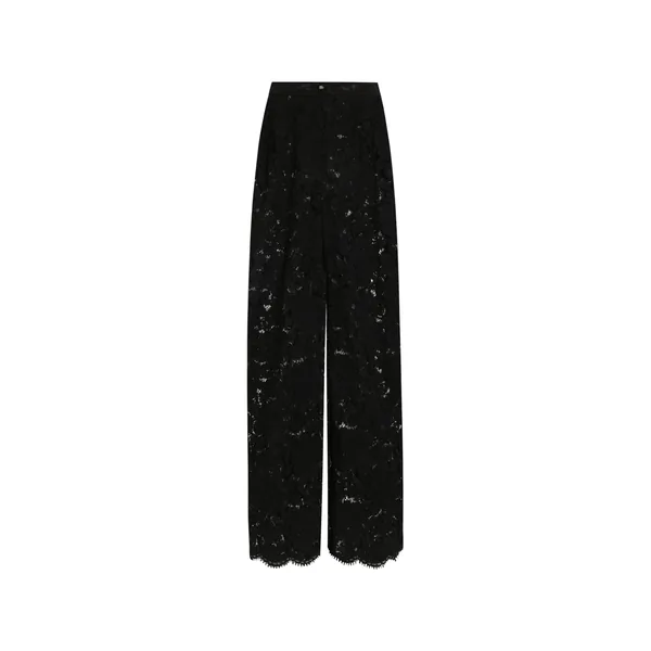 Cordonetto lace trousers