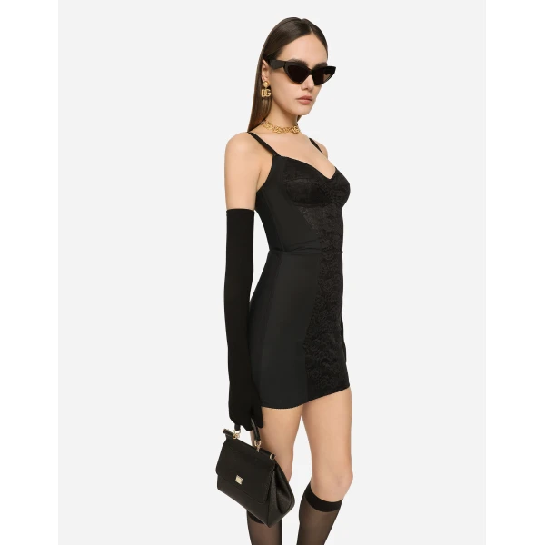 Dolce & Gabbana Corset-style slip dress, view 4