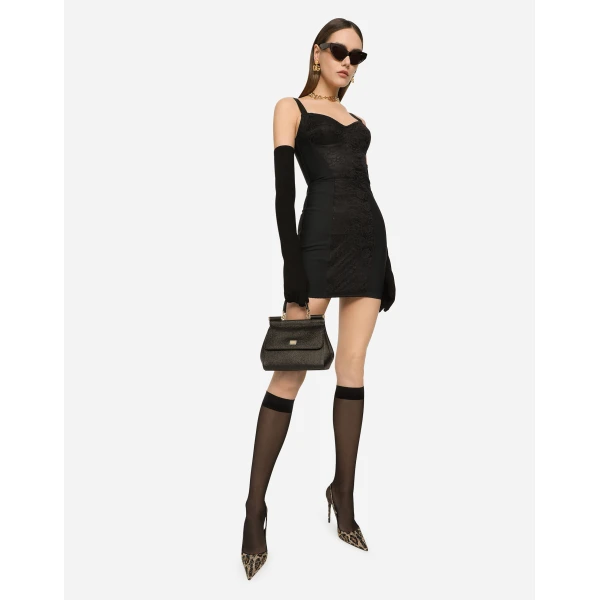 Dolce & Gabbana Corset-style slip dress, view 5