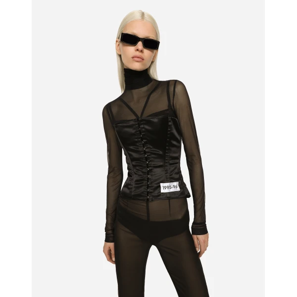 Dolce & Gabbana Corset with Re-Edition label Top, view 4