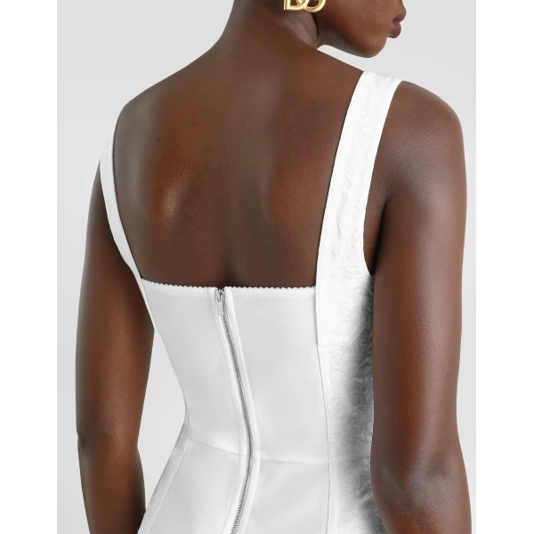 Dolce & Gabbana Corsetry brocade dress, view 5