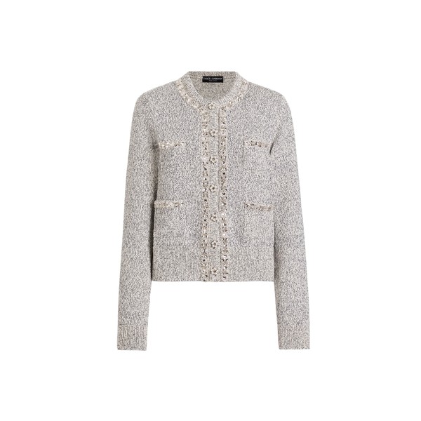 Dolce & Gabbana Cotton and silk cardigan