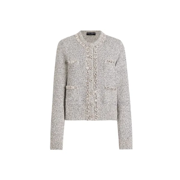 Dolce & Gabbana Cotton and silk cardigan