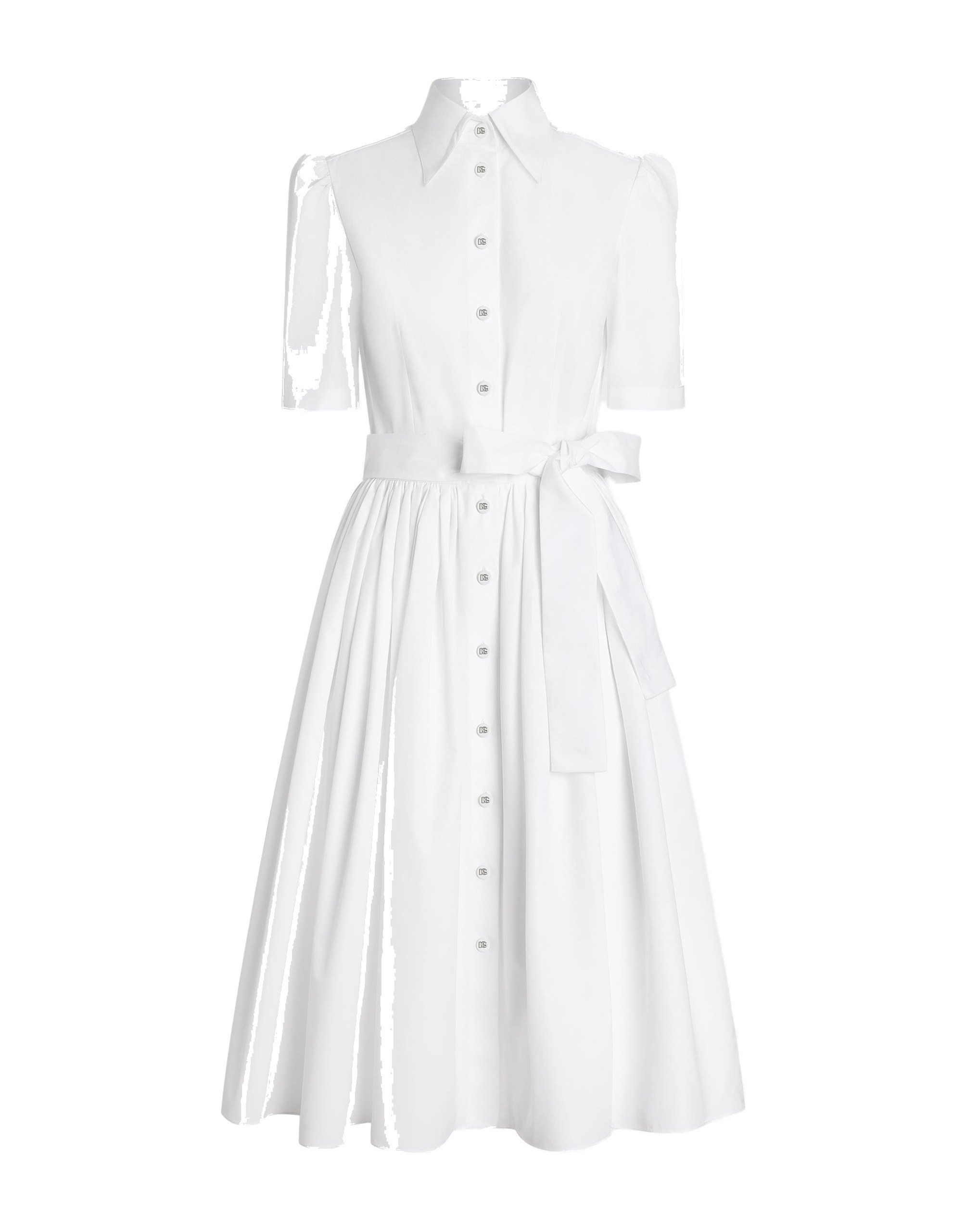 Dolce & Gabbana Cotton calf-length shirt dress