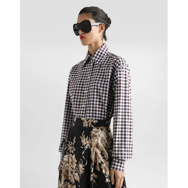 Dolce & Gabbana Cotton check shirt, view 4