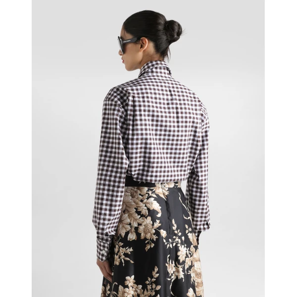 Dolce & Gabbana Cotton check shirt, view 5