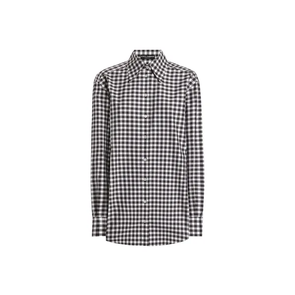 Dolce & Gabbana Cotton check shirt