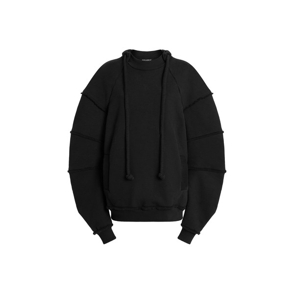 Dolce & Gabbana Cotton crew neck sweatshirt Top