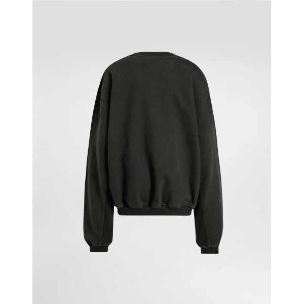 Dolce & Gabbana Cotton crew neck sweatshirt with print Top, view 6
