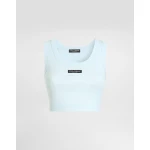 Dolce & Gabbana Cotton cropped tank top with logo