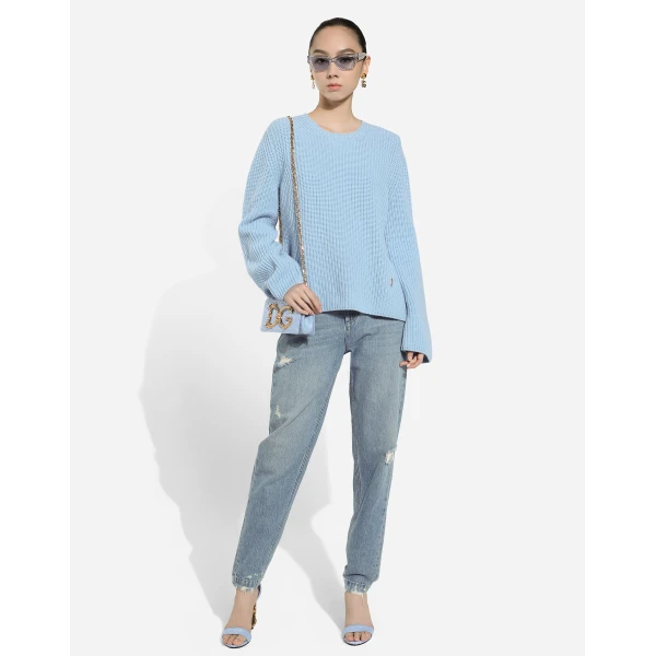 Dolce & Gabbana Cotton denim Amber jeans, view 2