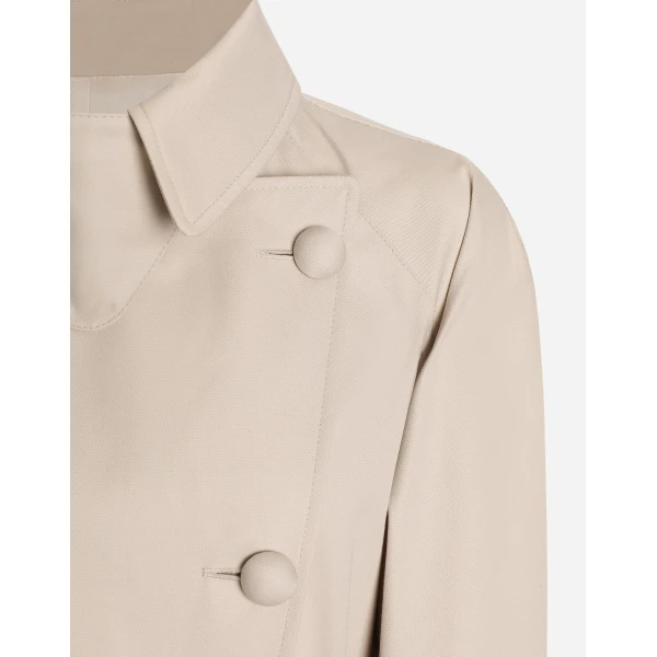 Dolce & Gabbana Cotton drill trench coat, view 3