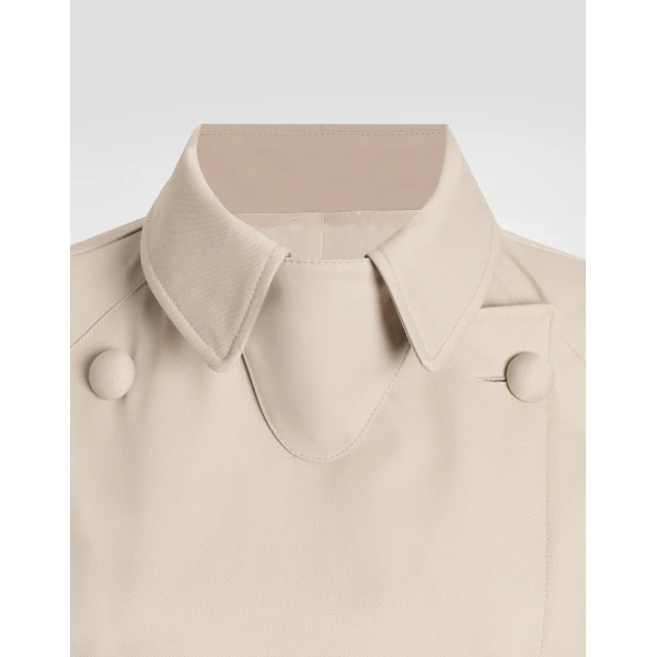 Dolce & Gabbana Cotton drill trench coat, view 4