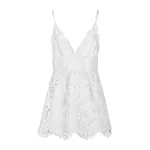 Dolce & Gabbana Cotton minidress with straps and cut-out detailing Dress