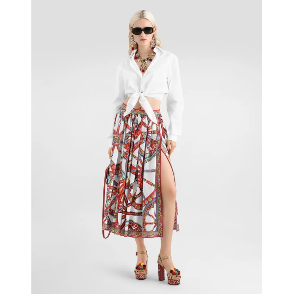Dolce & Gabbana Cotton poplin shirt, view 2