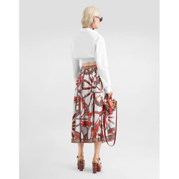 Dolce & Gabbana Cotton poplin shirt, view 3
