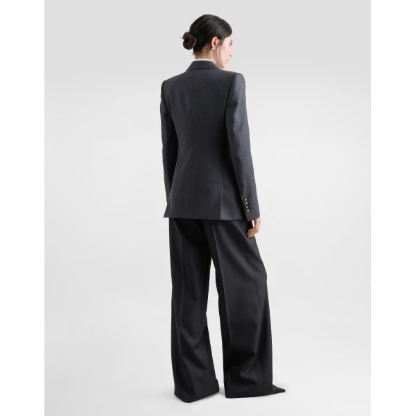 Dolce & Gabbana Cotton poplin shirt with lace inlay, view 3