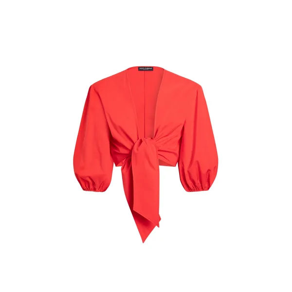 Dolce & Gabbana Cotton poplin top