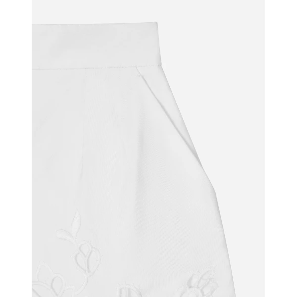 Dolce & Gabbana Cotton shorts with cut-out detailing, view 5