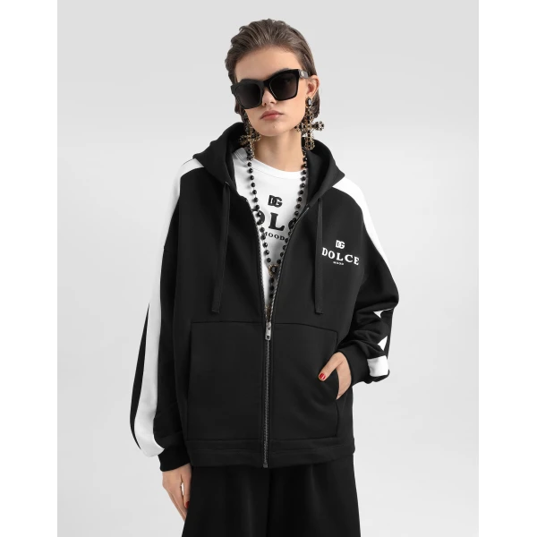 Dolce & Gabbana Cotton sweatshirt Top, view 4