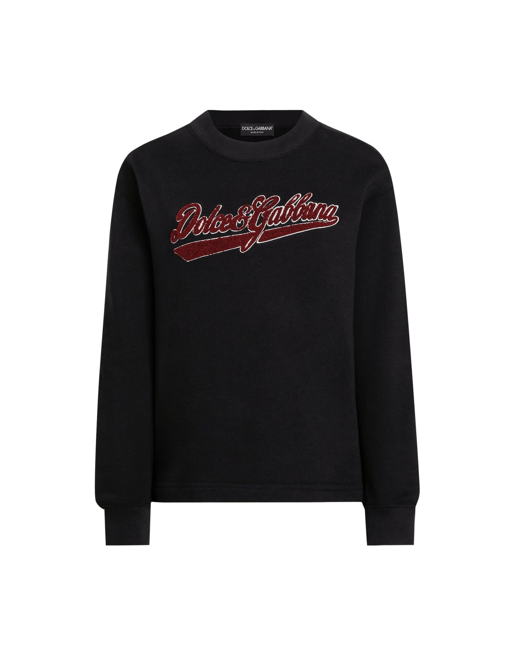 Dolce & Gabbana Cotton sweatshirt with patch