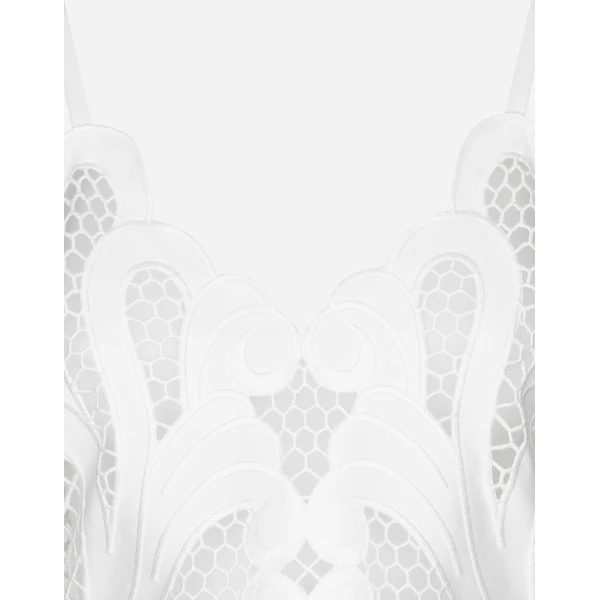 Dolce & Gabbana Cotton top with cut-out detailing, view 6
