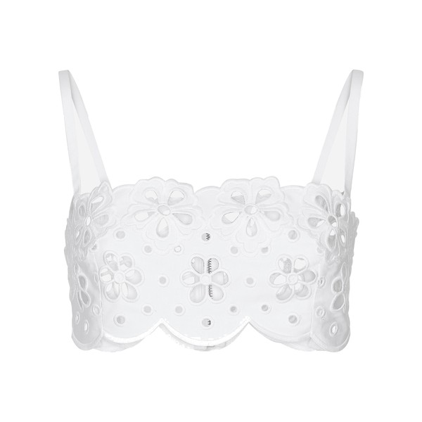 Dolce & Gabbana Cotton top with cut-out detailing