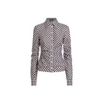 Dolce & Gabbana Cotton twill check shirt