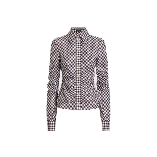 Dolce & Gabbana Cotton twill check shirt