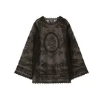 Dolce & Gabbana Crinoline A-line dress with inlay embellishment