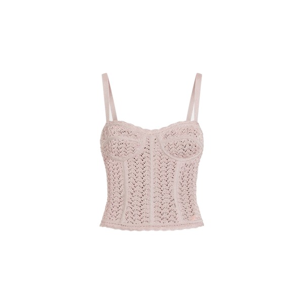 Dolce & Gabbana Crochet bustier Top