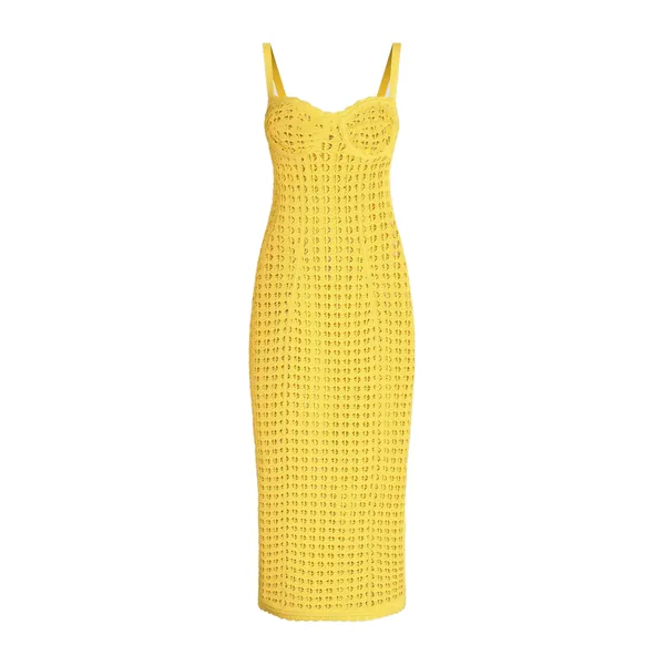 Dolce & Gabbana Crochet bustier dress