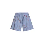 Dolce & Gabbana Crystal flower-print cotton shorts