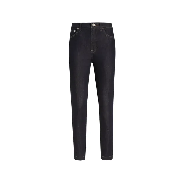 Dolce & Gabbana Deep blue stretch denim Grace jeans
