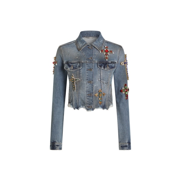 Dolce & Gabbana Denim jacket with embroidery