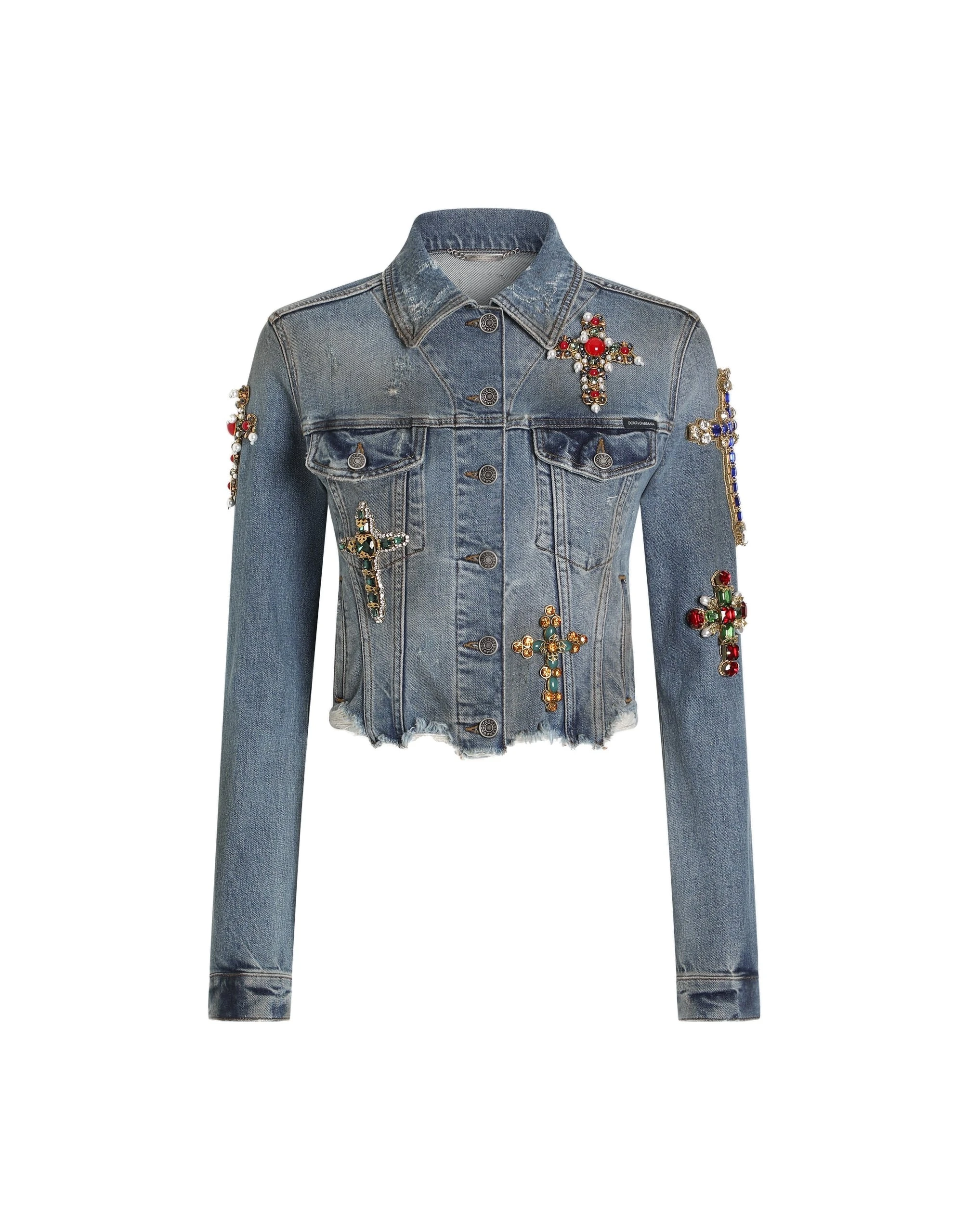 Dolce & Gabbana Denim jacket with embroidery