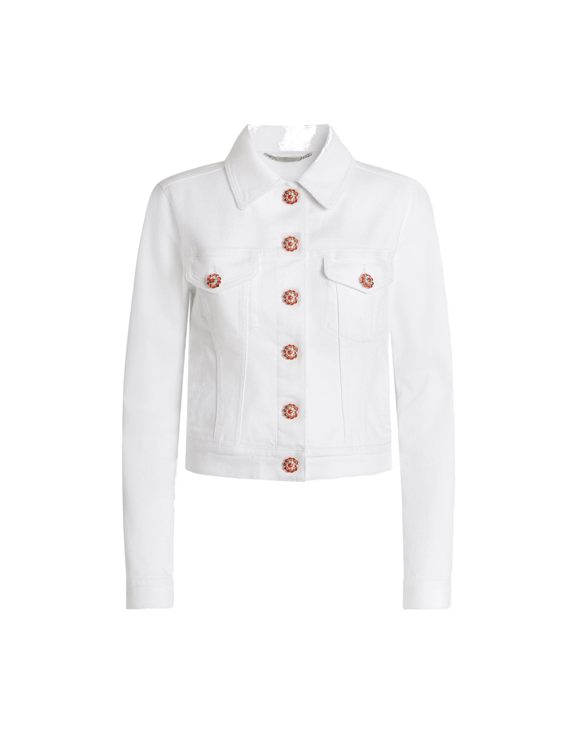 Dolce & Gabbana Denim jacket with jewel buttons