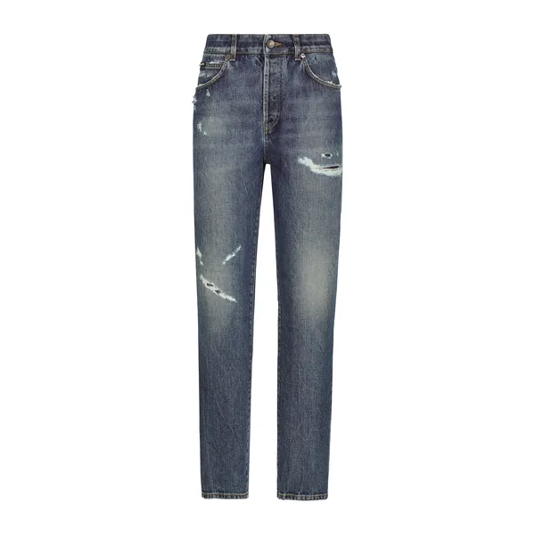 Dolce & Gabbana Denim jeans with rips