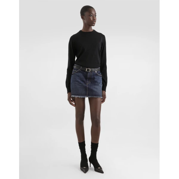 Dolce & Gabbana Denim miniskirt Skirt, view 2