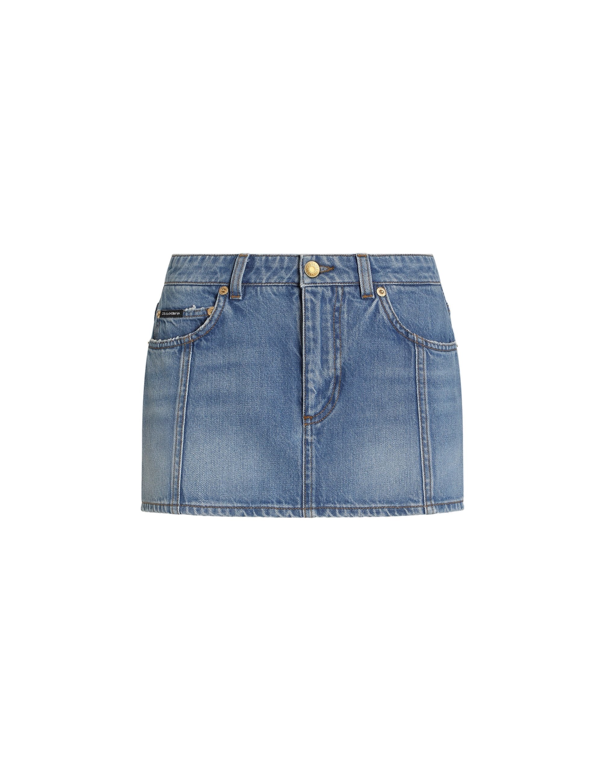 Dolce & Gabbana Denim miniskirt