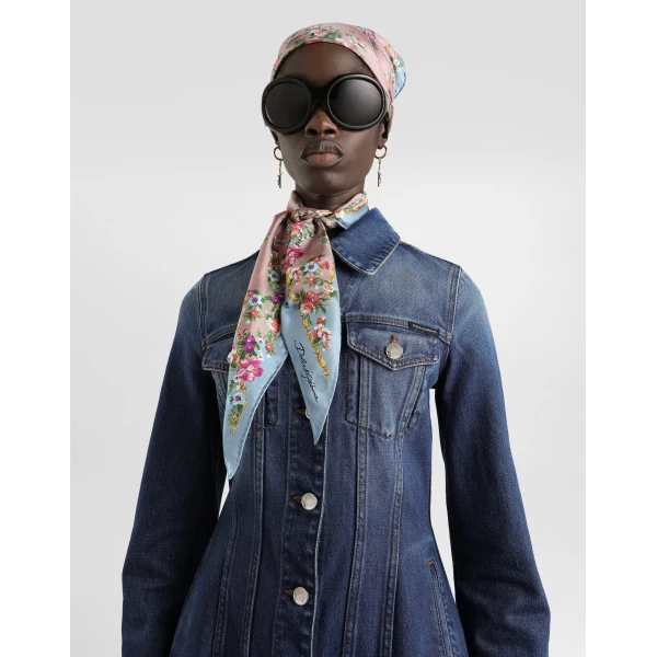 Dolce & Gabbana Denim single-breasted jacket, view 4