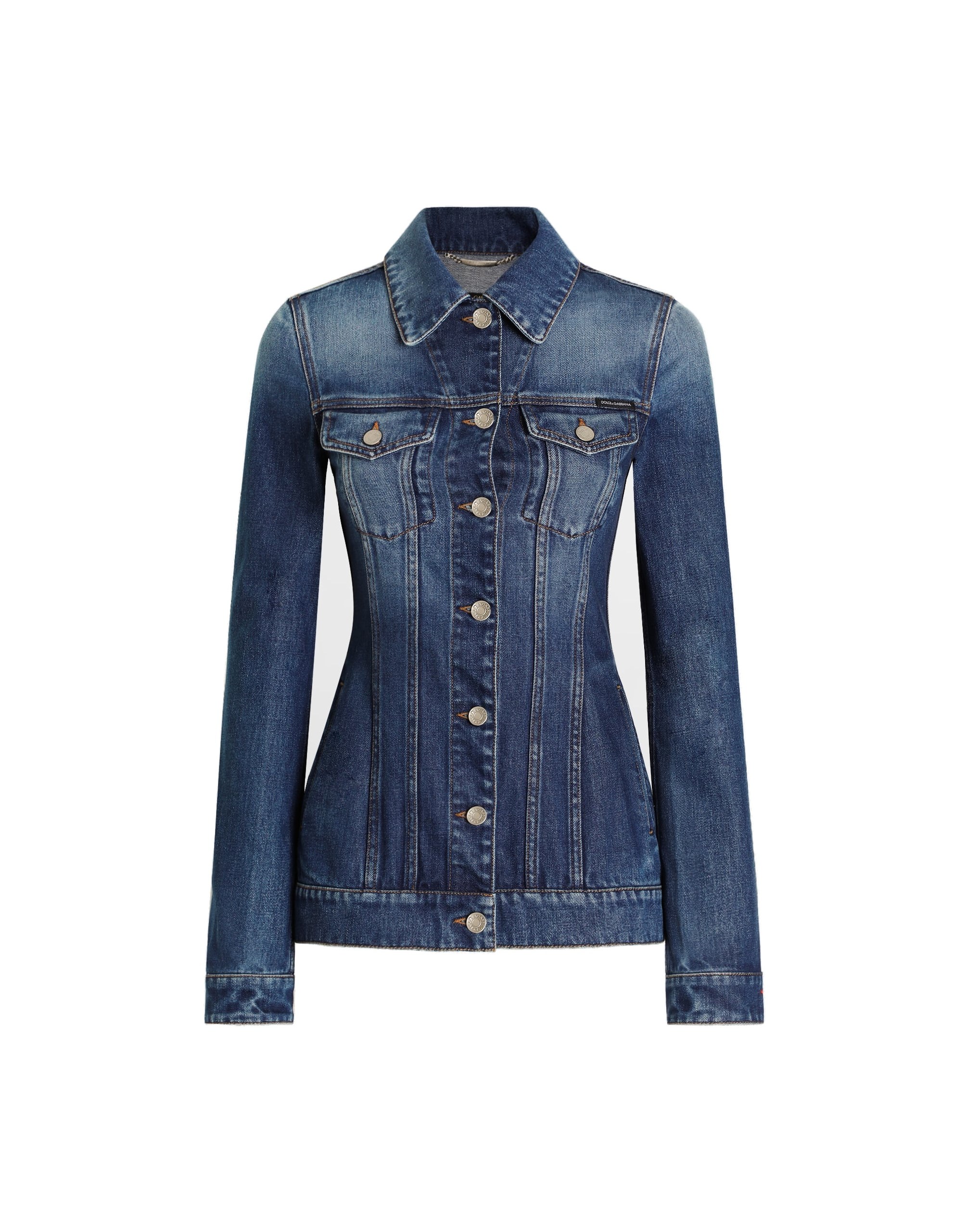Dolce & Gabbana Denim single-breasted jacket