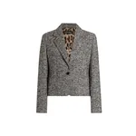 Dolce & Gabbana Dotted wool blend jacket