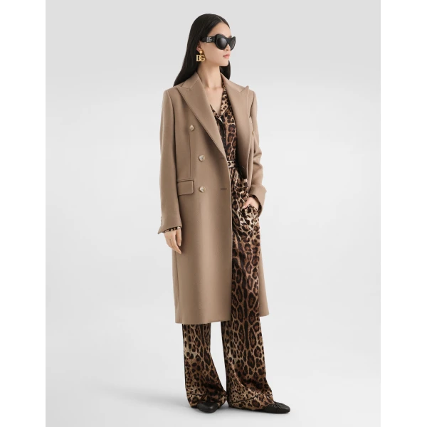 Dolce & Gabbana Double-breasted cashmere coat, view 2