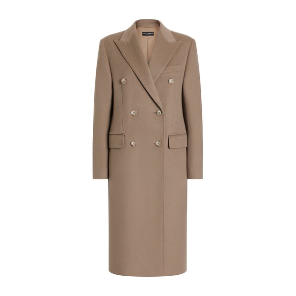 Dolce & Gabbana Double-breasted cashmere coat