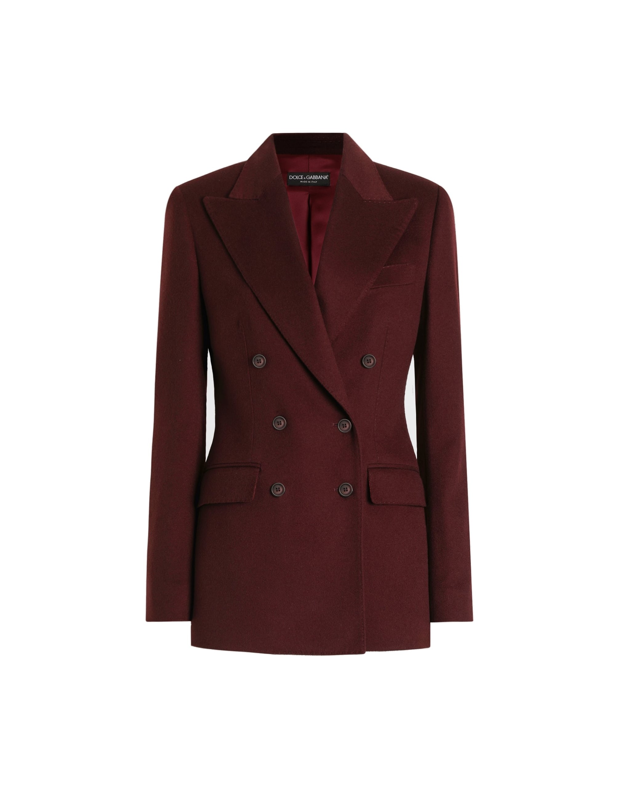 Dolce & Gabbana Double-breasted cashmere jacket