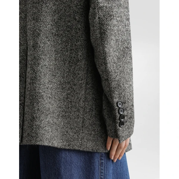 Dolce & Gabbana Double-breasted chevron jacket, view 5