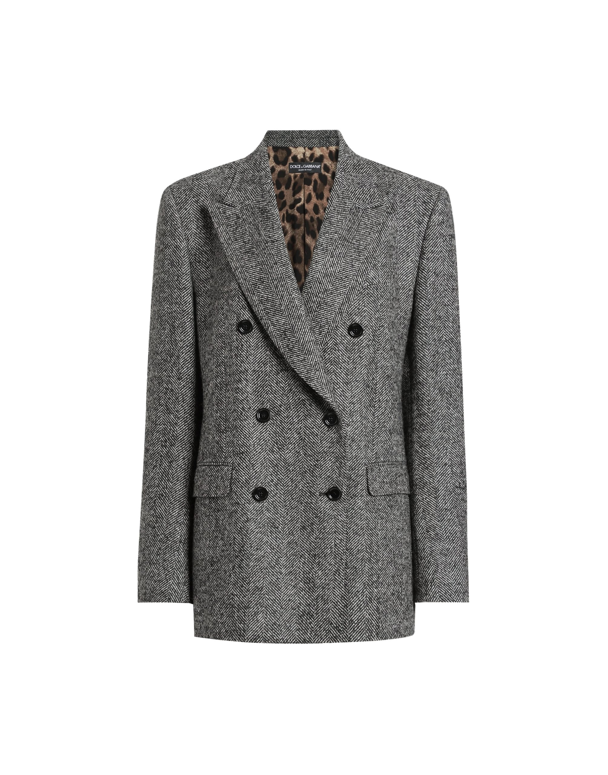 Dolce & Gabbana Double-breasted chevron jacket